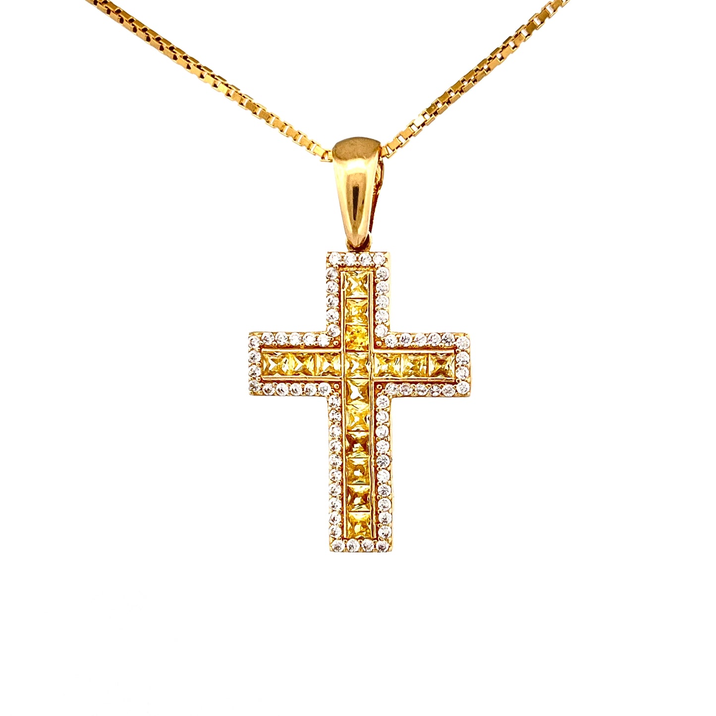 ZLATÝ PŘÍVĚSEK - GOLDEN CROSS